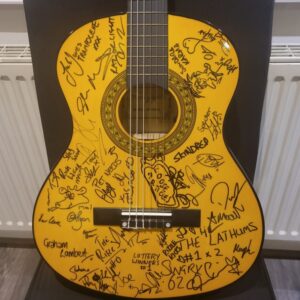 Signed Guitar Raffle Ticket